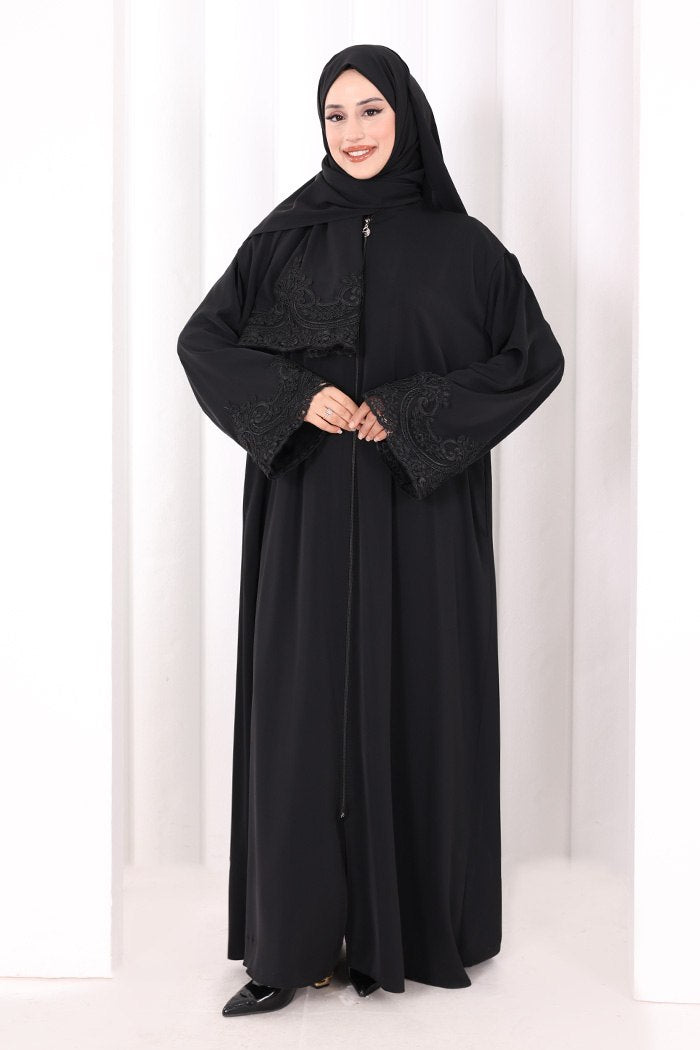 Abaya dentelle Myriam