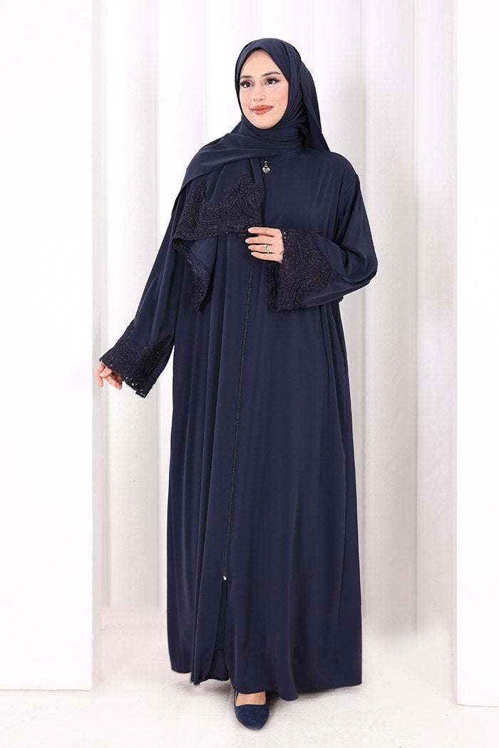Abaya dentelle Myriam