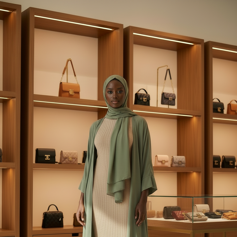 Tenue très modeste et sophistiquée, idéale pour occasions