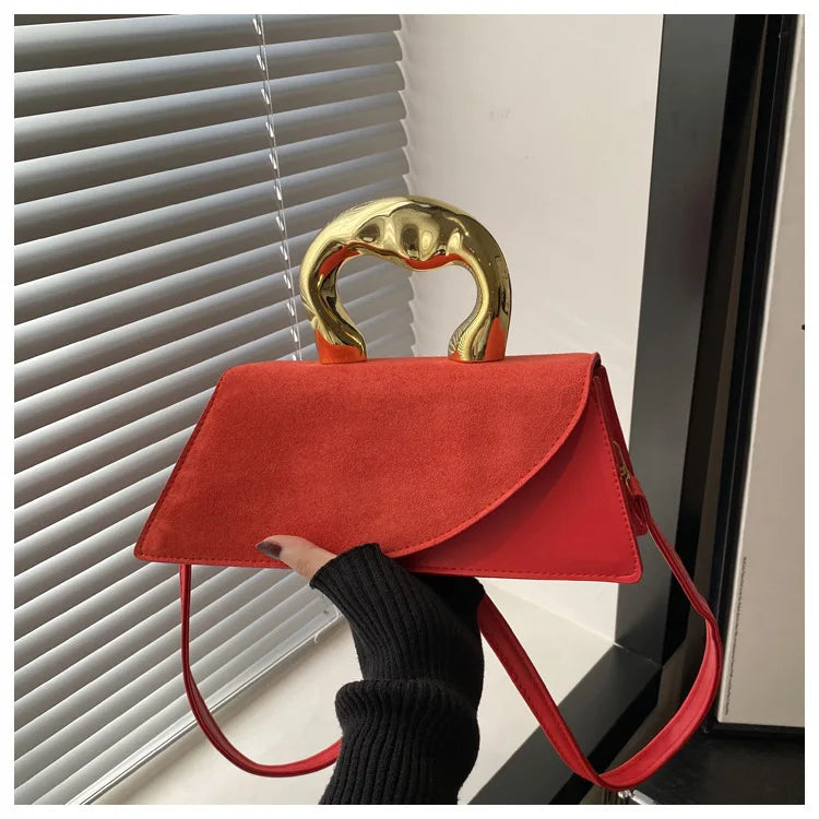 Sac Bandoulière Minimaliste Luxueux à Grande Capacité