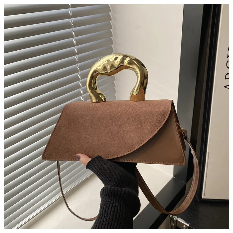 Sac Bandoulière Minimaliste Luxueux à Grande Capacité