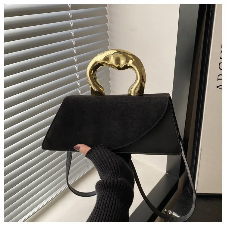 Sac Bandoulière Minimaliste Luxueux à Grande Capacité