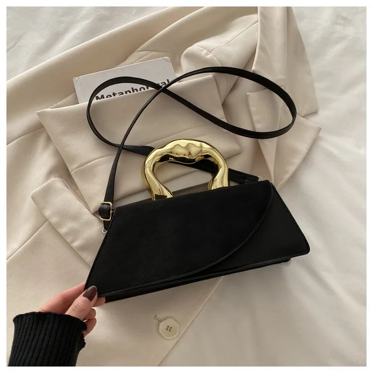 Sac Bandoulière Minimaliste Luxueux à Grande Capacité