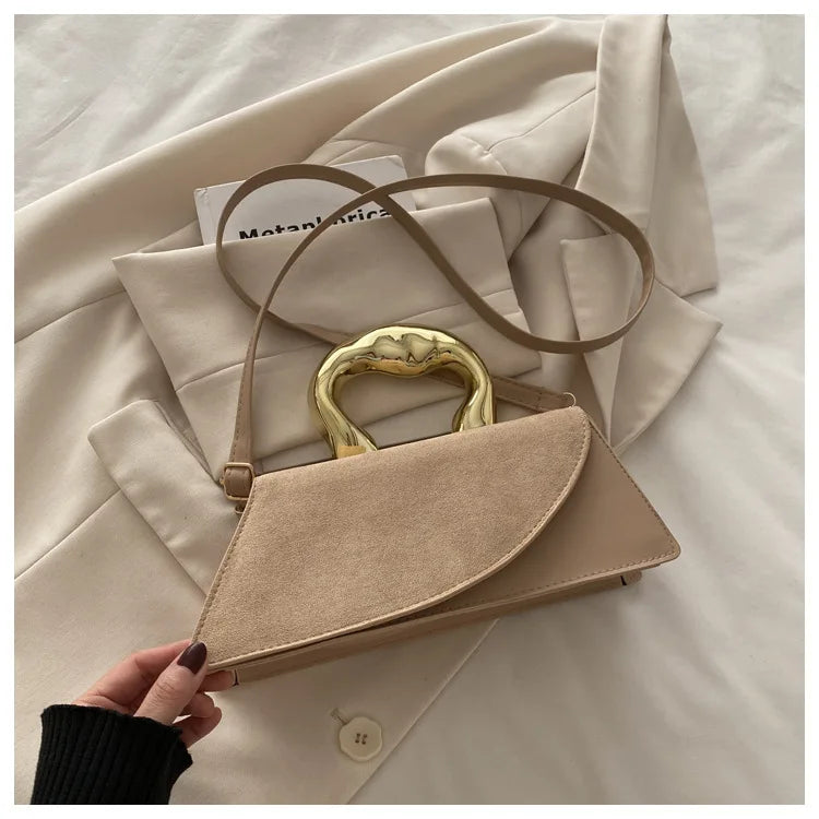 Sac Bandoulière Minimaliste Luxueux à Grande Capacité