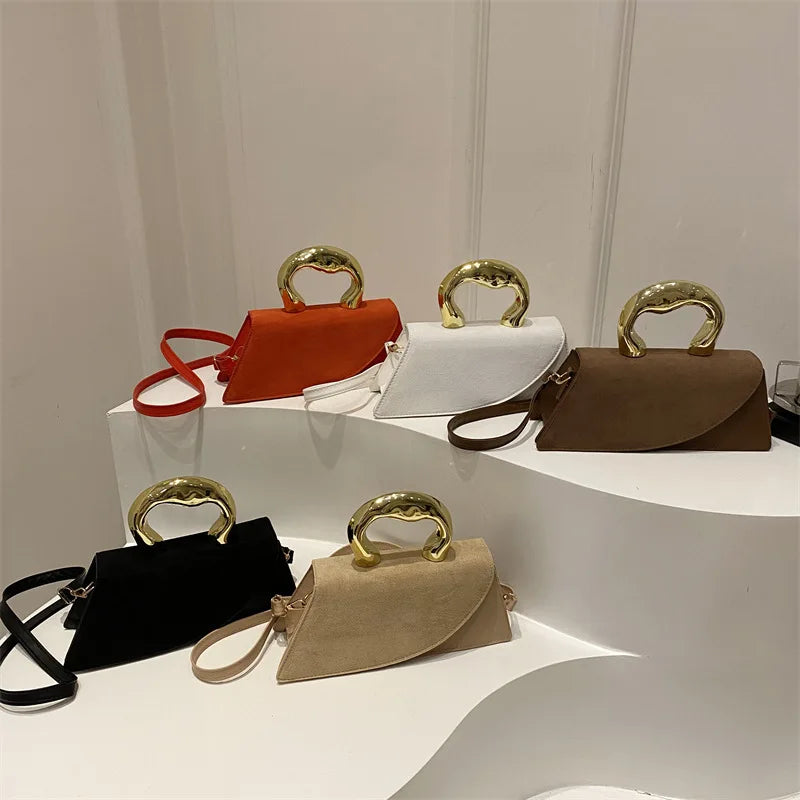 Sac Bandoulière Minimaliste Luxueux à Grande Capacité