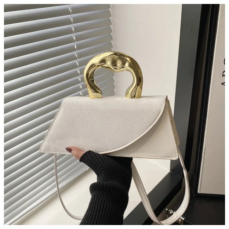 Sac Bandoulière Minimaliste Luxueux à Grande Capacité